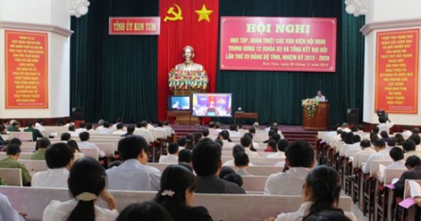 Kon Tum có tân Chủ tịch Hội đông nhân dân và UBND tỉnh