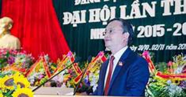 Ông Đỗ Tiến Sỹ tái đắc cử Bí thư Tỉnh ủy Hưng Yên nhiệm kỳ 2020-2025