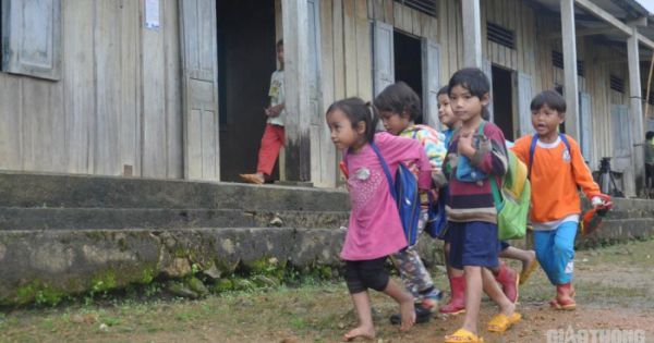 Quảng Nam cho học sinh nghỉ học vì bão số 9 áp sát đất liền