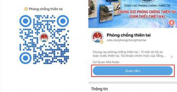 Zalo có tính năng mới là tìm kiếm sự giúp đỡ khẩn cấp trong bão lũ