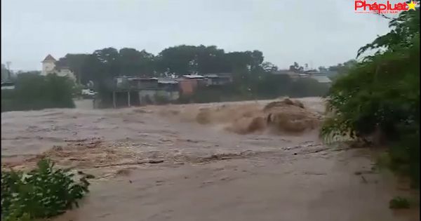 Cập nhật Bão số 9 tại Tây Nguyên: Mưa lớn, Gió giật mạnh, Nước sông dâng cao