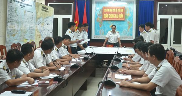 Biên đội tàu Kiểm ngư đã tiếp cận tàu BĐ 98658 TS, sẽ tiếp tục tìm kiếm hai tàu còn lại