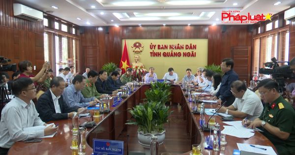 Quảng Ngãi: Khẩn trương khắc phục hậu quả bão số 9