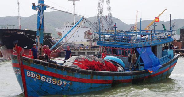 Tàu hàng Nhật Bản cứu sống 3 ngư dân tàu chìm ở Bình Định