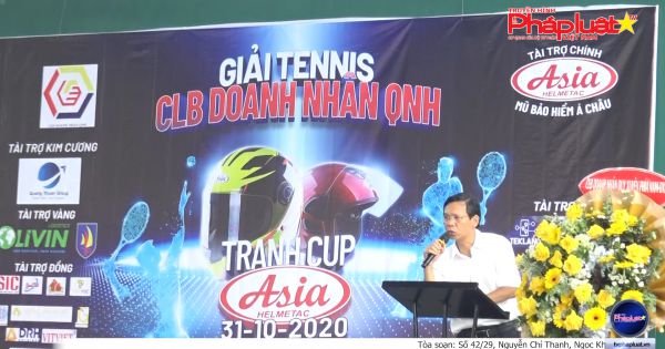 Khai mạc giải Tennis hướng về đồng bào miền Trung