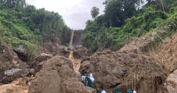 Nỗ lực tìm kiếm nạn nhân, ứng cứu vùng sạt lở do mưa lũ