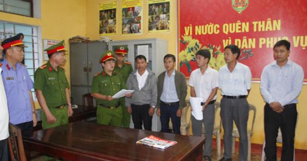 Ký khống giấy tờ đất để trục lợi, nguyên chủ tịch phường ở Huế bị khởi tố