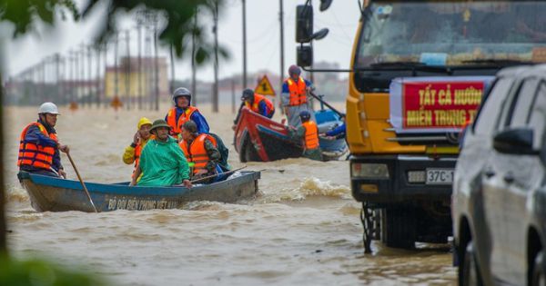 Bão lũ vừa qua ở miền Trung gây thiệt hại khoảng 17.000 tỷ đồng