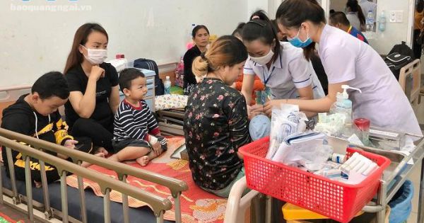 Bệnh viện quá tải vì trẻ mắc bệnh hô hấp tăng cao
