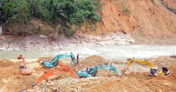 Tạm ngừng thi công xây dựng Nhà máy Thủy điện Rào Trăng 3