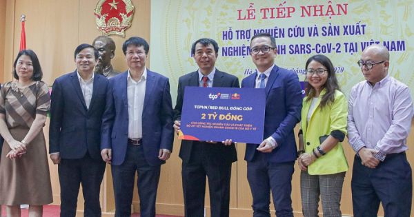 Bộ Y tế tiếp nhận 2 tỷ đồng hỗ trợ nghiên cứu và sản xuất bộ Kit xét nghiệm nhanh SARS-CoV-2