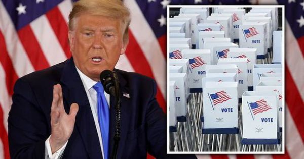 Ông Trump tố bị “cướp” 2,7 triệu phiếu bầu, vài trăm nghìn phiếu chuyển sang ông Biden