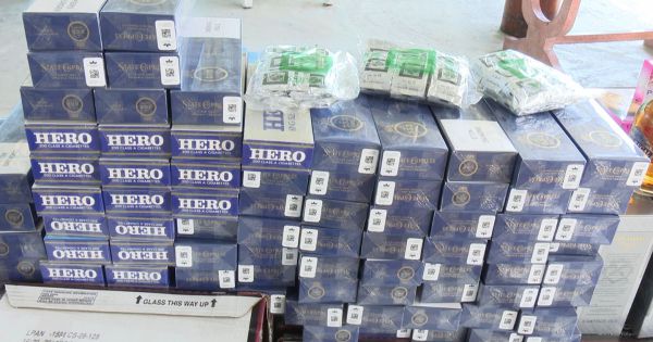 Kiên Giang - Bắt quả tang vụ vận chuyển hàng lậu trị giá khoảng 400 triệu đồng