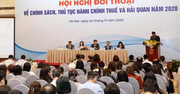 Đối thoại về chính sách, thủ tục hành chính thuế và hải quan