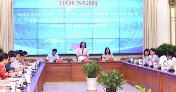 Kỳ họp thứ 23 HĐND TPHCM dự kiến diễn ra từ ngày 7 đến ngày 9-12-2020