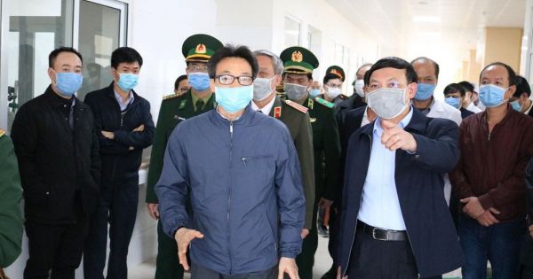 Phó Thủ tướng Vũ Đức Đam kiểm tra công tác phòng, chống dịch COVID-19 tại Đồng Nai