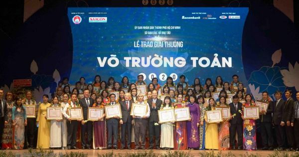 TP.HCM trao giải thưởng Võ Trường Toản cho 50 nhà giáo tiêu biểu