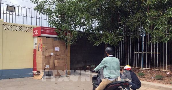 Truy tìm đối tượng đập phá cây ATM để trộm tiền tại Bình Dương