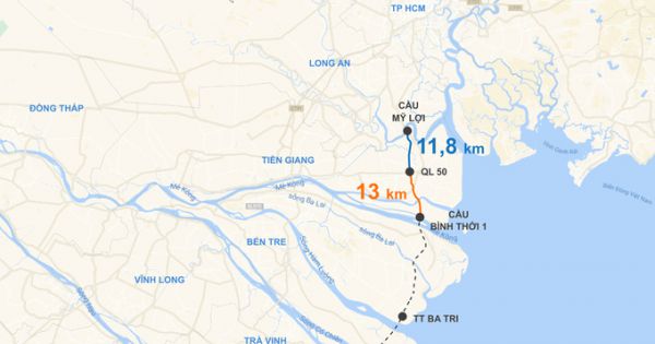 Mở đường ven biển từ Sài Gòn đi dọc miền Tây