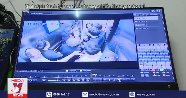 Thang máy rơi, hàng chục người bị thương