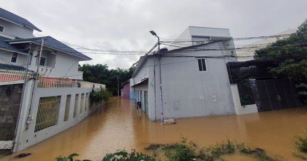 Khánh Hòa nhiều nơi chìm trong biển nước, 1 người tử vong, 1 mất tích