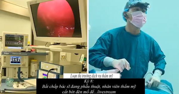 Loạn thị trường dịch vụ thẩm mỹ, làm đẹp- kỳ 8: Bất chấp bác sĩ đang phẫu thuật, nhân viên thẩm mỹ cất bớt đèn mổ để...livestream