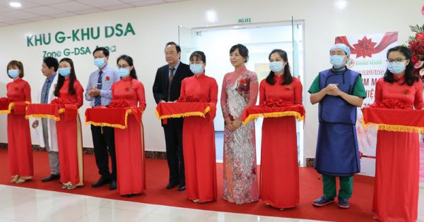 Bệnh viện Đại học Y dược Shing Mark khai trương Đơn vị can thiệp tim mạch