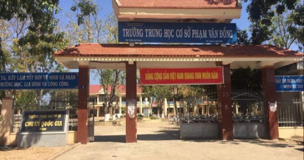 Nhóm học sinh 4 lần đột nhập trường trộm cắp tài sản