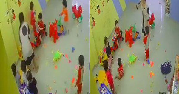 Hiệu trưởng mầm non đánh học sinh tới tấp, hành động sau đó càng gây phẫn nộ hơn