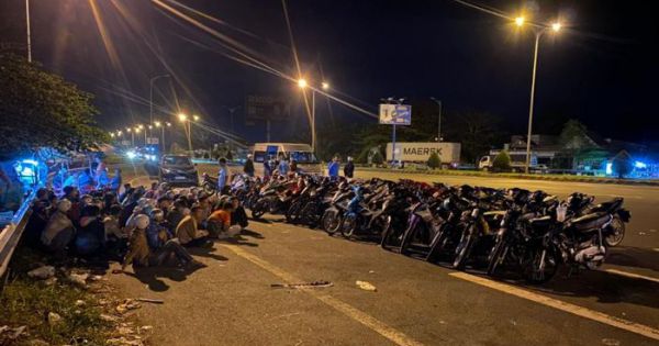 Bắt 52 người đua xe trái phép trên cầu Cần Thơ