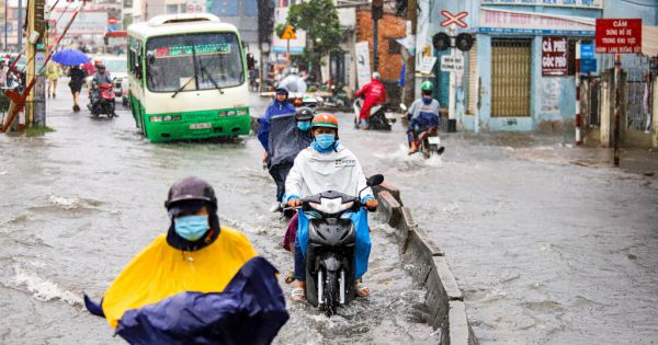 TP.HCM: Triều cường dâng cao trong 4 ngày tới