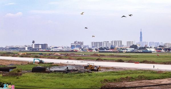 Bắt đầu bay thử đường băng mới ở sân bay Tân Sơn Nhất