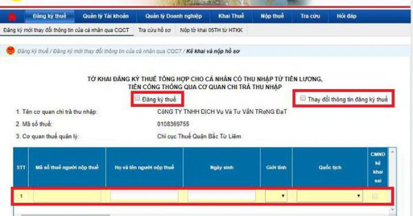 Cơ quan thuế phải công khai thông tin đăng ký thuế của người nộp thuế