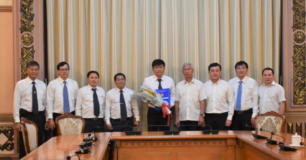 Sau gần 3 năm kiện toàn nhân sự, tổng công ty Cấp nước Sài gòn có Tổng giám đốc