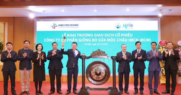 Cổ phiếu Mộc Châu Milk chính thức lên sàn sau gần một năm về với Vinamilk