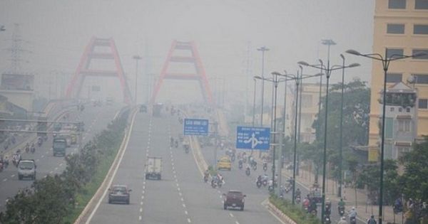 TP. HCM: Nồng độ bụi mịn tiếp tục vượt chuẩn cho phép