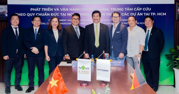 Novaland và MediVerbund AG thành lập liên doanh phát triển và vận hành phòng khám theo tiêu chuẩn Đức