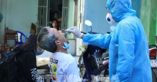 Các F1 của bệnh nhân 1440 tại Long An âm tính với SARS-CoV-2