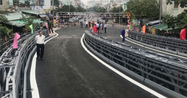 TP. HCM: Thông xe cầu thép An Phú Đông, quận 12