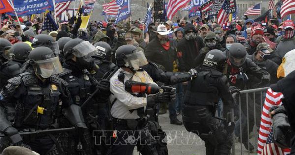 Bộ Tư pháp Mỹ buộc tội 15 đối tượng tấn công tòa nhà Quốc hội