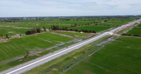 Ngày 12-1, khánh thành tuyến đường 6.300 tỷ đồng tại Đồng bằng sông Cửu Long