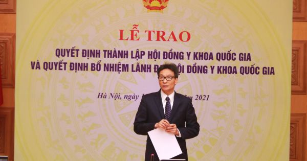 Phó Thủ tướng Vũ Đức Đam giao nhiệm vụ cho Hội đồng Y khoa quốc gia