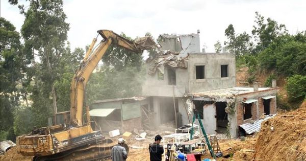 Bình Định: Xây dựng trái phép tràn lan ở Khu kinh tế Nhơn Hội