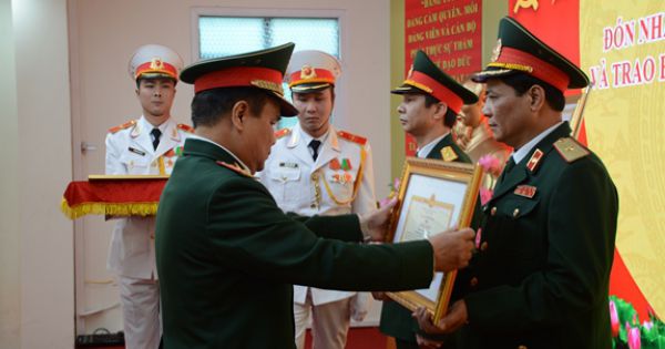 Cục Điều tra Hình sự đón nhận Huân chương Lao động hạng Ba