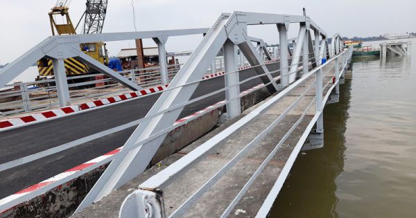 Có thêm phà tạm, cầu Rạch Miễu sẽ giảm kẹt xe dịp Tết