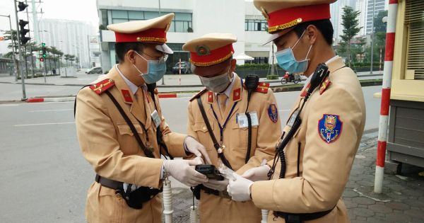 4 cán bộ Công an Hà Nội thuộc diện F1