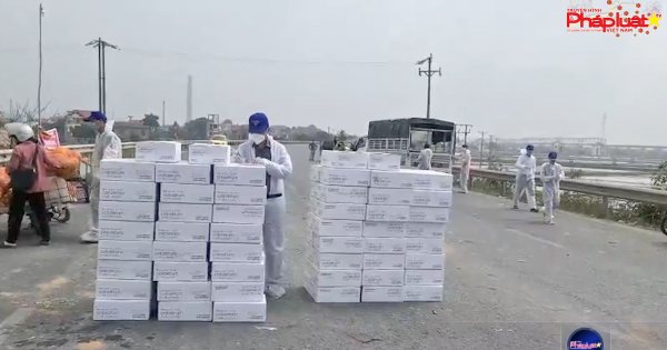 Công ty Gia Phát Hưng đồng hành cùng Báo PLVN hỗ trợ “tuyến đầu” Chí Linh chống dịch