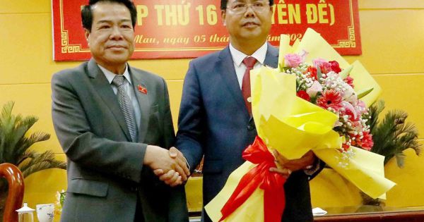 Ông Nguyễn Tiến Hải được bầu giữ chức Chủ tịch HĐND tỉnh Cà Mau