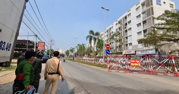 Thêm 1 ca dương tính, 1 chung cư bị phong tỏa ở Bình Dương