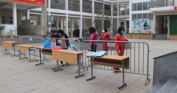 Toàn bộ cô, trò Trường Tiểu học Xuân Phương có kết quả xét nghiệm âm tính lần 2